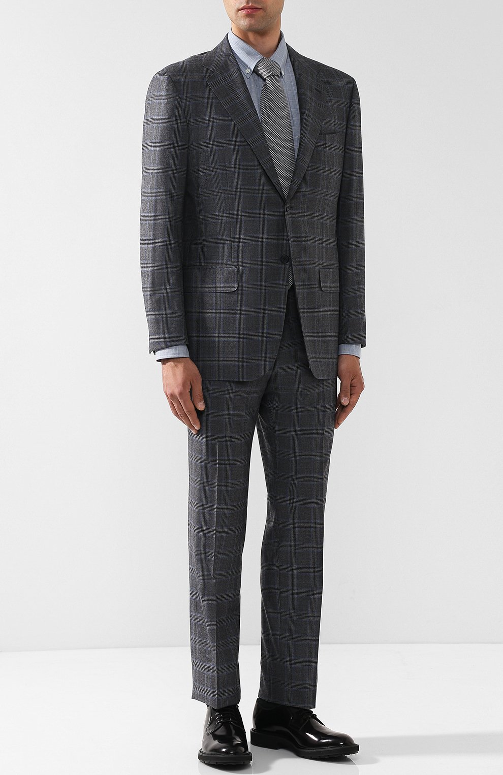 Хлопковая сорочка с воротником button down BRIONI, арт. SCAA0L/0703V, фото 2