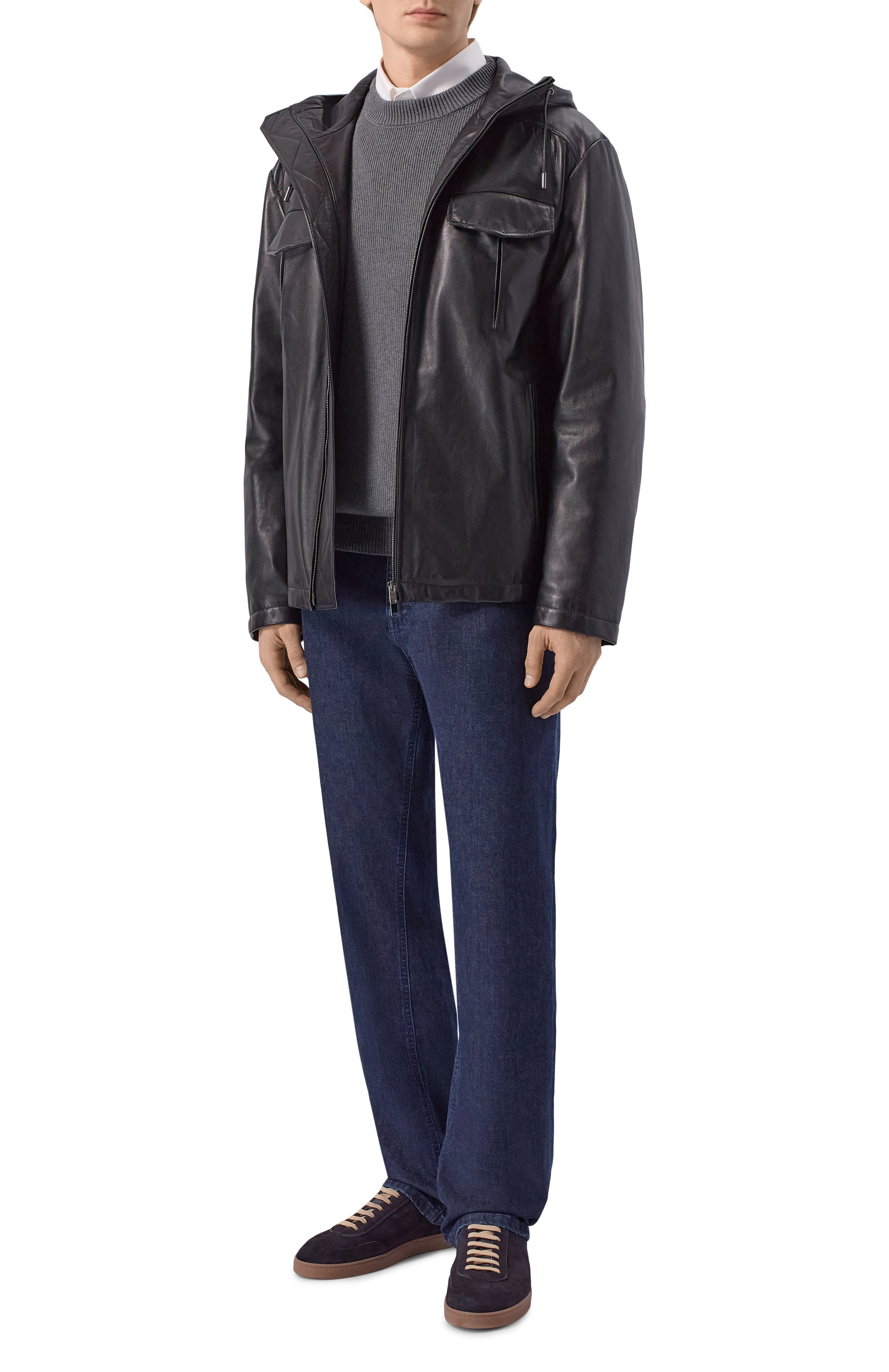 Кожаная куртка MVST, арт. M25.1PM.0003/PL0NGE, фото 2