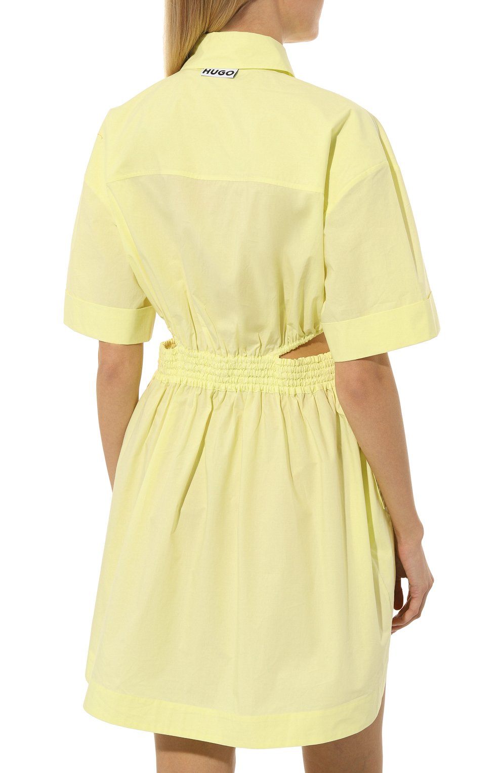 Хлопковое платье HUGO, арт. 50489294, фото 4