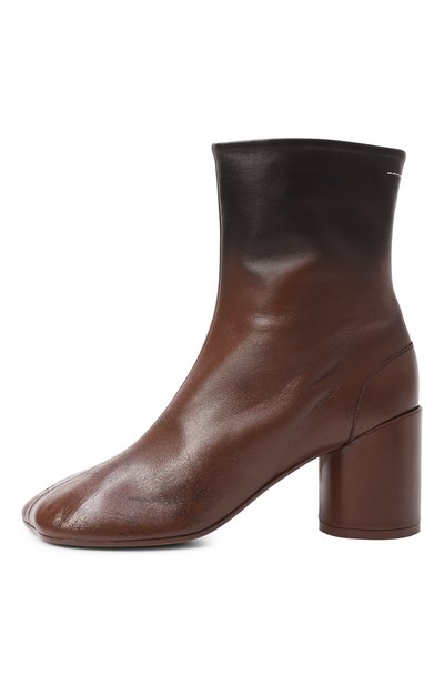 Кожаные ботильоны anatomic MM6, арт. S66WU0131/P7439, фото 4