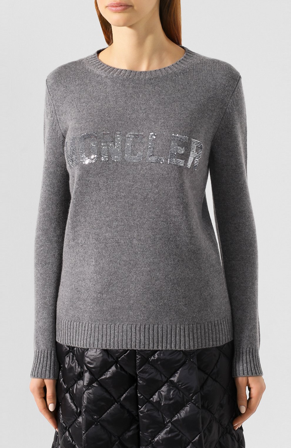 Пуловер из смеси шерсти и кашемира MONCLER, арт. E2-093-90558-50-A9234, фото 3