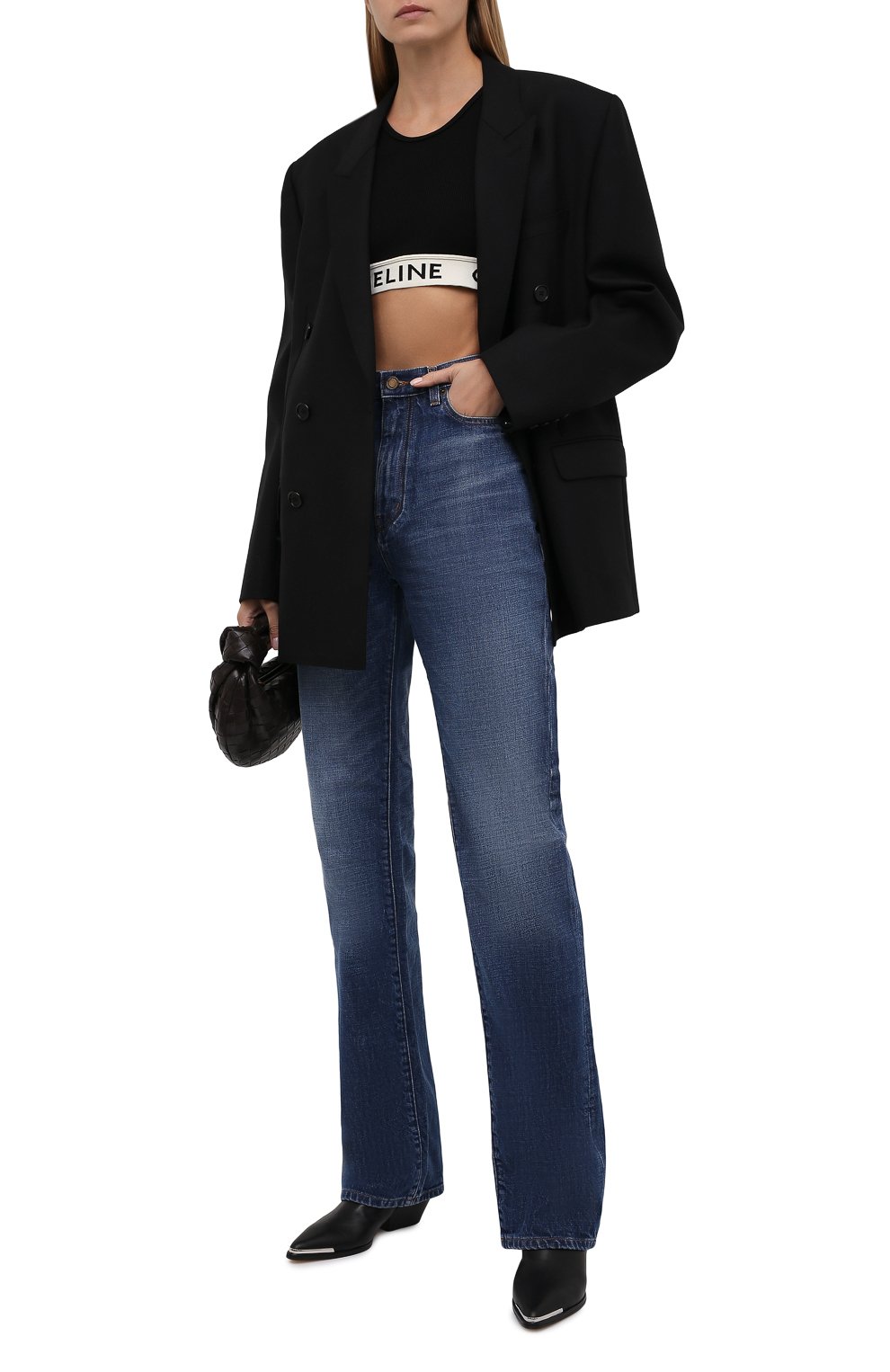 Хлопковый топ CELINE, арт. 2A68L372N, фото 2