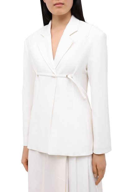 Жакет из шерсти и вискозы JACQUEMUS, арт. 203JA01/120110, фото 3