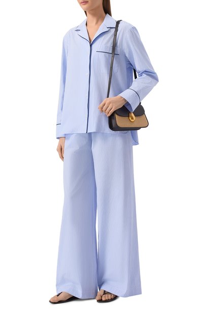 Хлопковая рубашка OFFICINE GENERALE, арт. S26WSHI003, фото 2