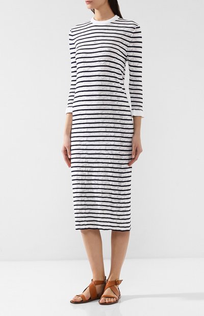 Платье в полоску CHLOÉ, арт. CHC19SMR13840, фото 3
