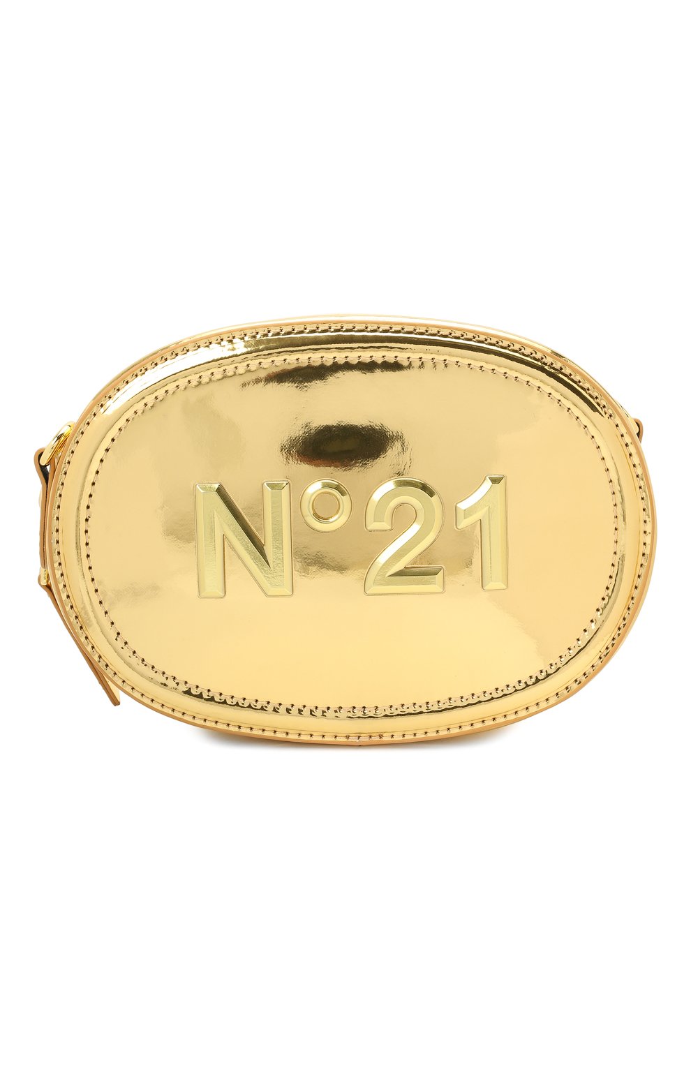 Сумка N21 золотого цвета по цене 12650 руб., арт. N21107/N0141/N21W10F, фото 1 Сумка N21, арт. N21107/N0141/N21W10F, фото 1
