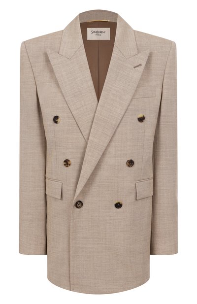 Женский шерстяной жакет SAINT LAURENT, арт. 823616/Y5K17