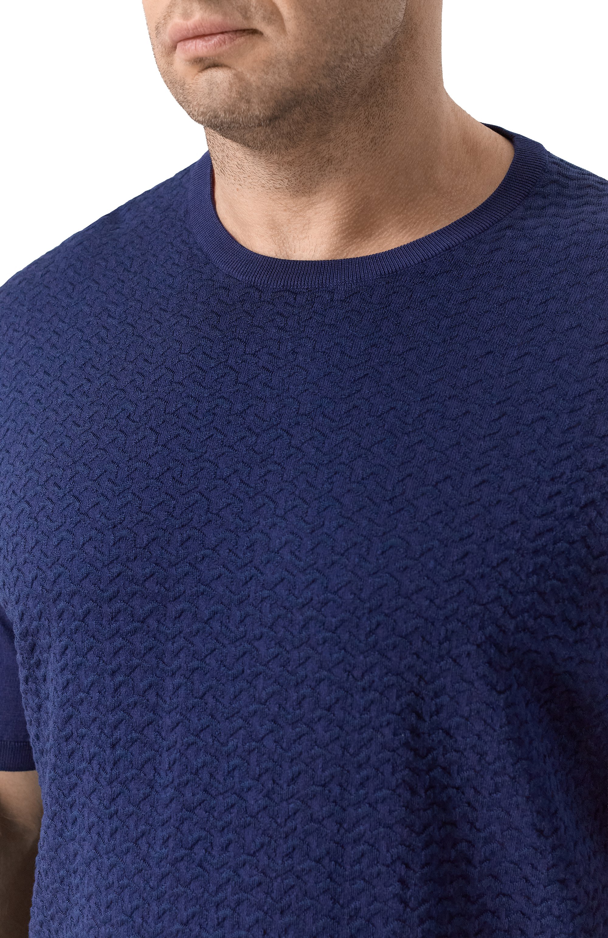 Джемпер из хлопка и шелка STEFANO RICCI, арт. K212037G10/F26193, фото 5