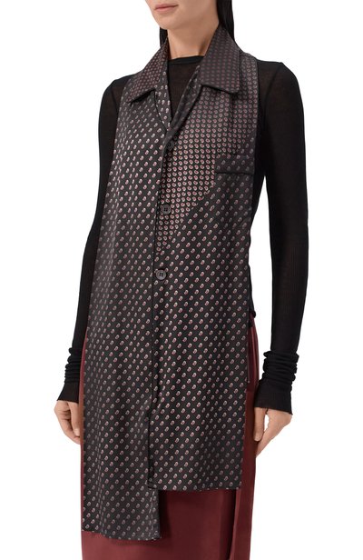 Жилет из вискозы MAISON MARGIELA, арт. S50TE0124/M36040, фото 3