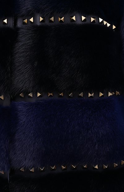 Шуба VALENTINO синего цвета по цене 2405000 руб., арт. VGF03BS0CPP0803, фото 5 Шуба VALENTINO, арт. VGF03BS0CPP0803, фото 5
