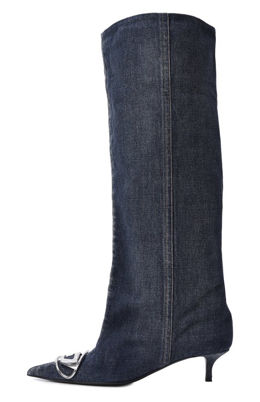 Текстильные сапоги D-Venus Slouchy Diesel Y03765/P8093 Синий  Y03765/P8093 Фото 4