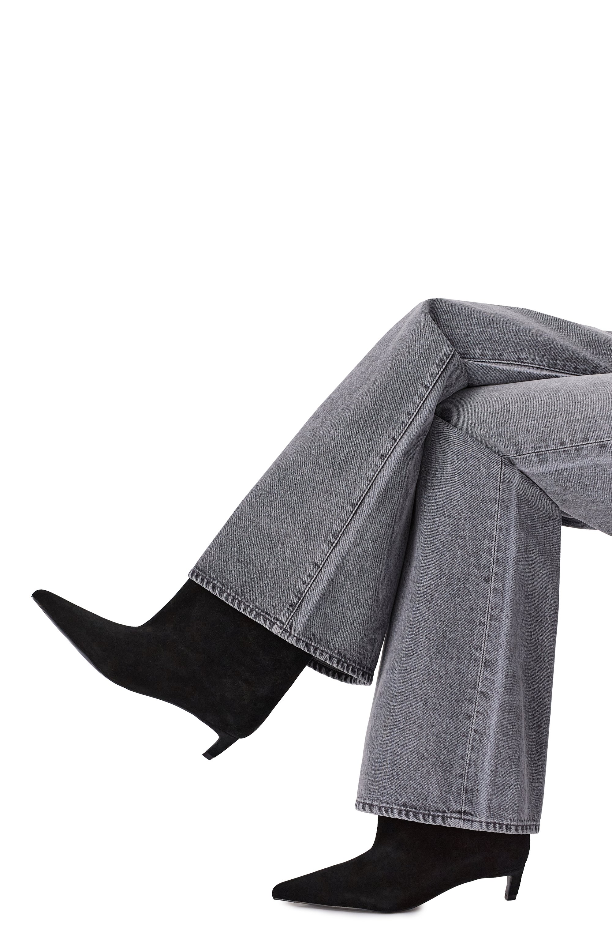 Замшевые ботильоны 12 STOREEZ, арт. 133752, фото 2