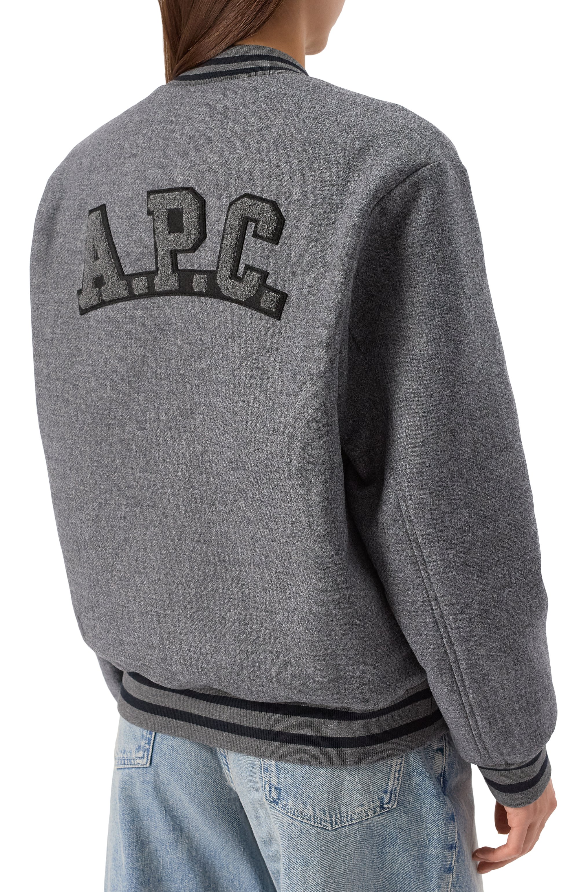 Шерстяной бомбер A.P.C., арт. M02974/WVBEB, фото 4