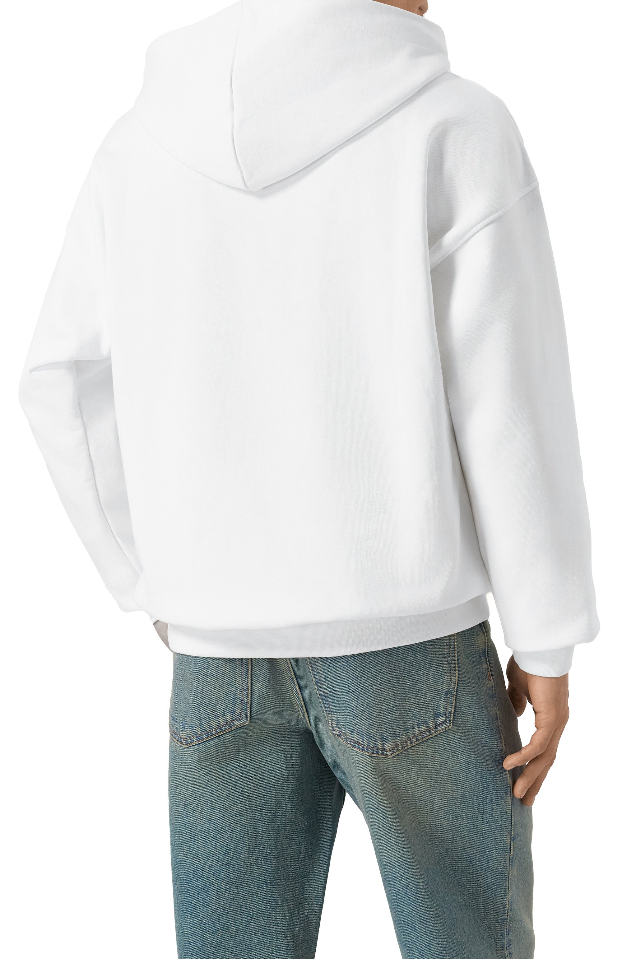 Хлопковое худи COMME DES FUCKDOWN, арт. CFABM01525, фото 4