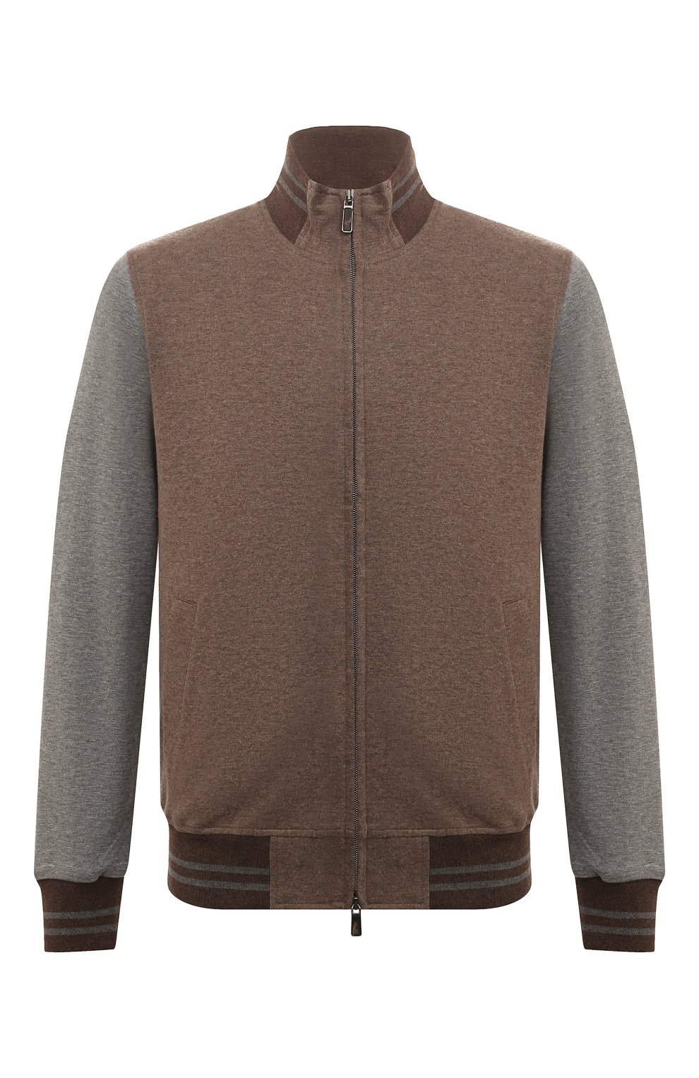 Толстовка из хлопка и кашемира CAPOBIANCO, арт. 17M457.LB00., фото 1