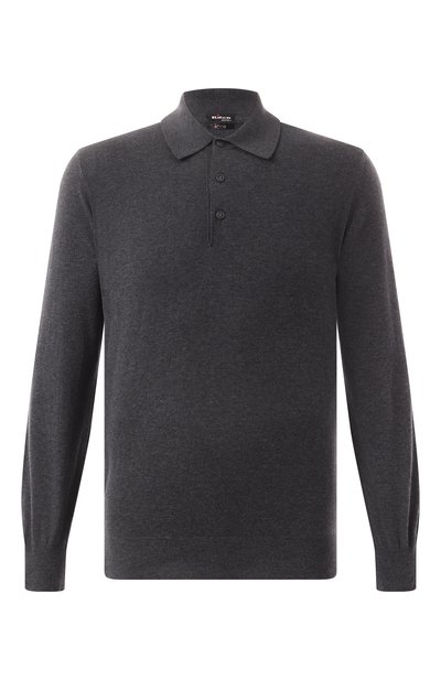 Мужская хлопковое поло KITON, арт. UMKXX35KS