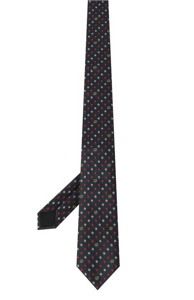 Шелковый галстук GUCCI, арт. 643815 4E002, фото 3