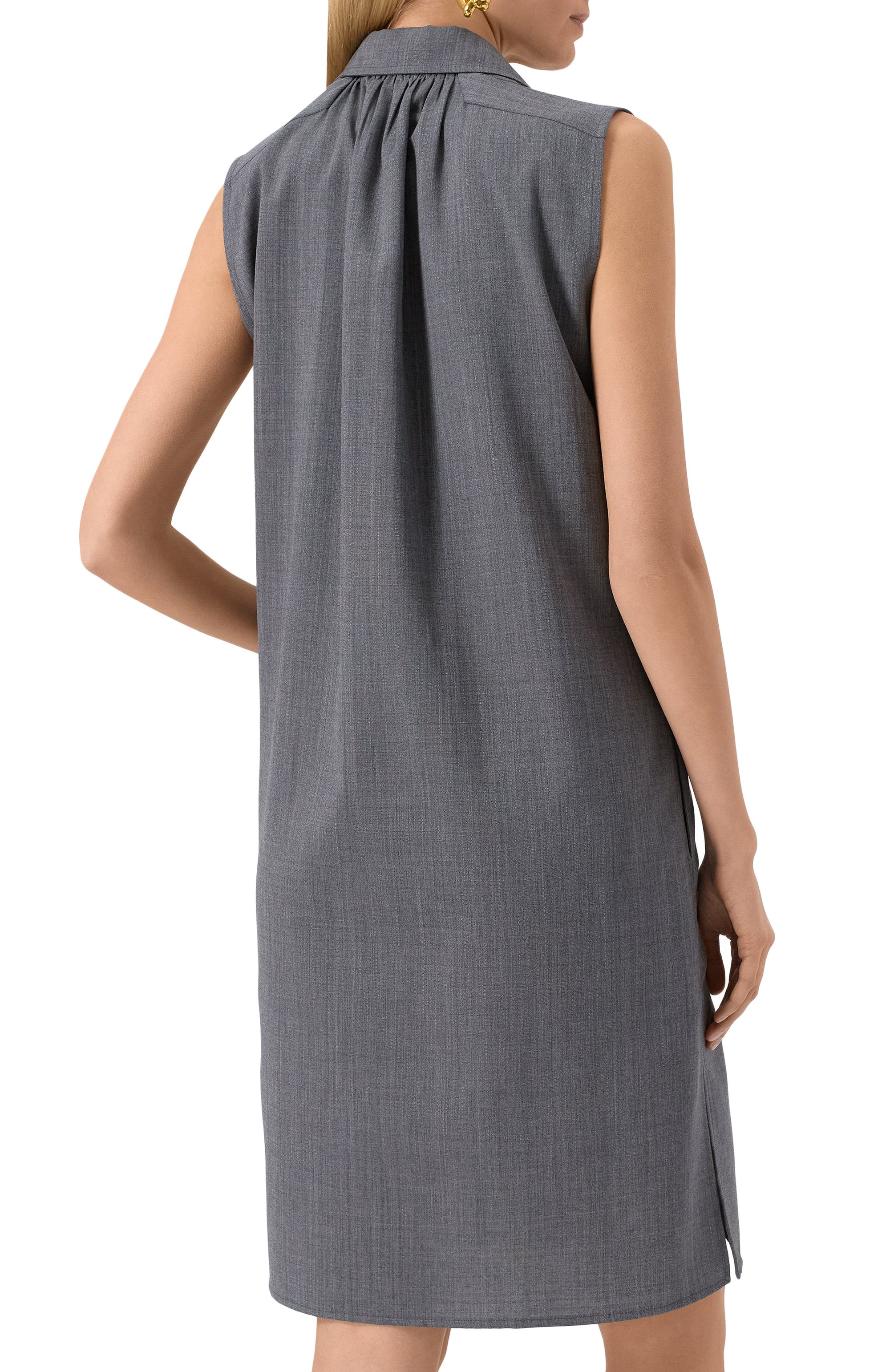 Шерстяное платье JIL SANDER, арт. J02CT0399-J40171, фото 4