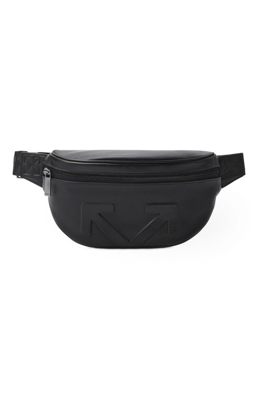 Поясная сумка Heritage Off-White 0MNT001S26LEA001 Чёрный 0MNT001S26LEA001