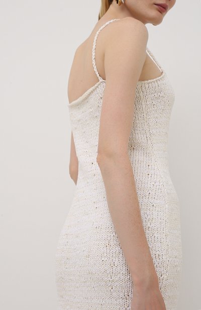 Хлопковое платье BOTTEGA VENETA, арт. 626972/VKWB0, фото 4