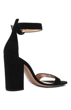 Замшевые босоножки versilia 100 GIANVITO ROSSI, арт. G60379.00RIC.CAMNER0, фото 3