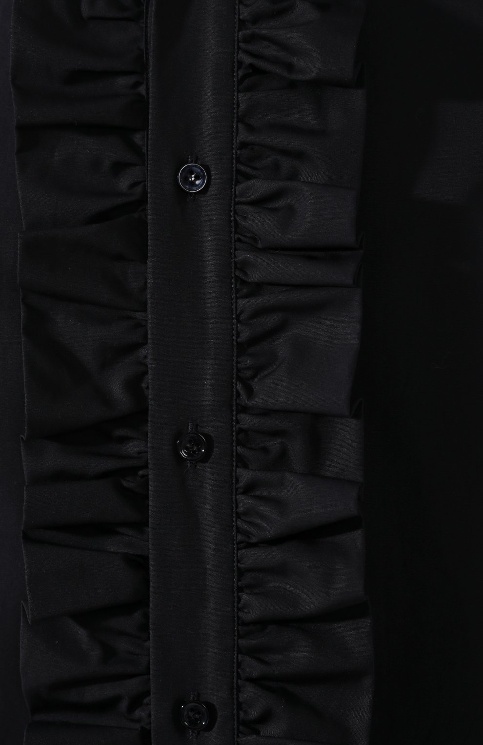 Хлопковая рубашка SAINT LAURENT темно-синего цвета по цене 83950 руб., арт. 614790/Y217W, фото 5 Хлопковая рубашка SAINT LAURENT, арт. 614790/Y217W, фото 5