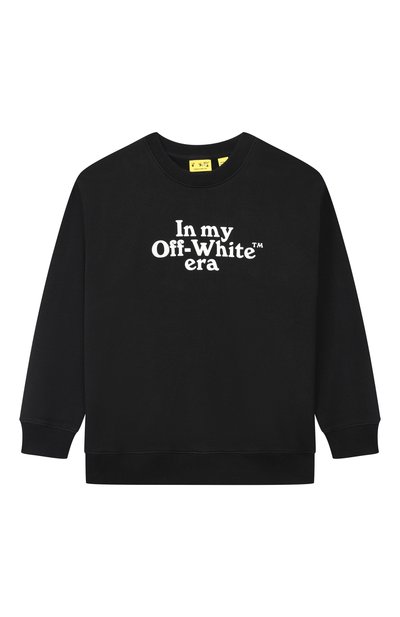 Хлопковый свитшот OFF-WHITE, арт. 0BBA001S26FLE006_001