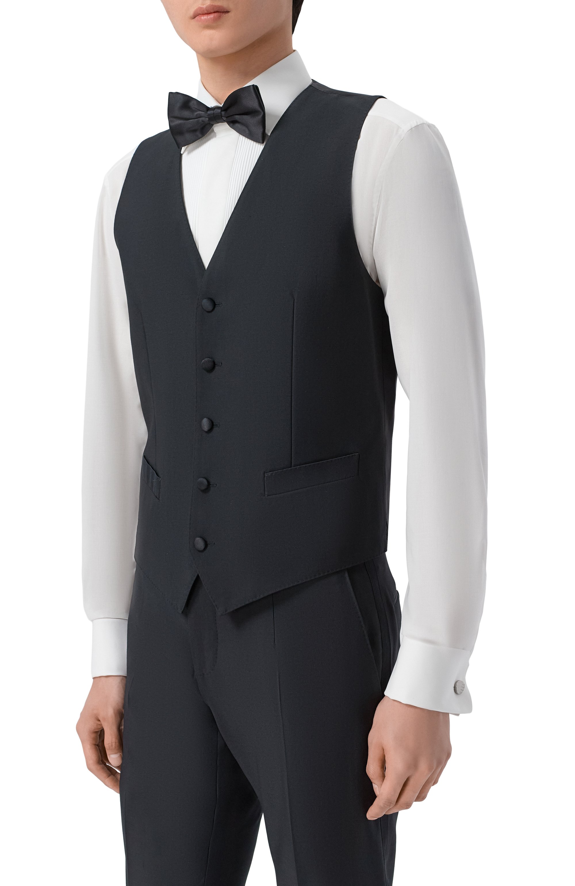 Шерстяной смокинг-тройка DOLCE & GABBANA, арт. GK2WMT/FU2Z8, фото 4
