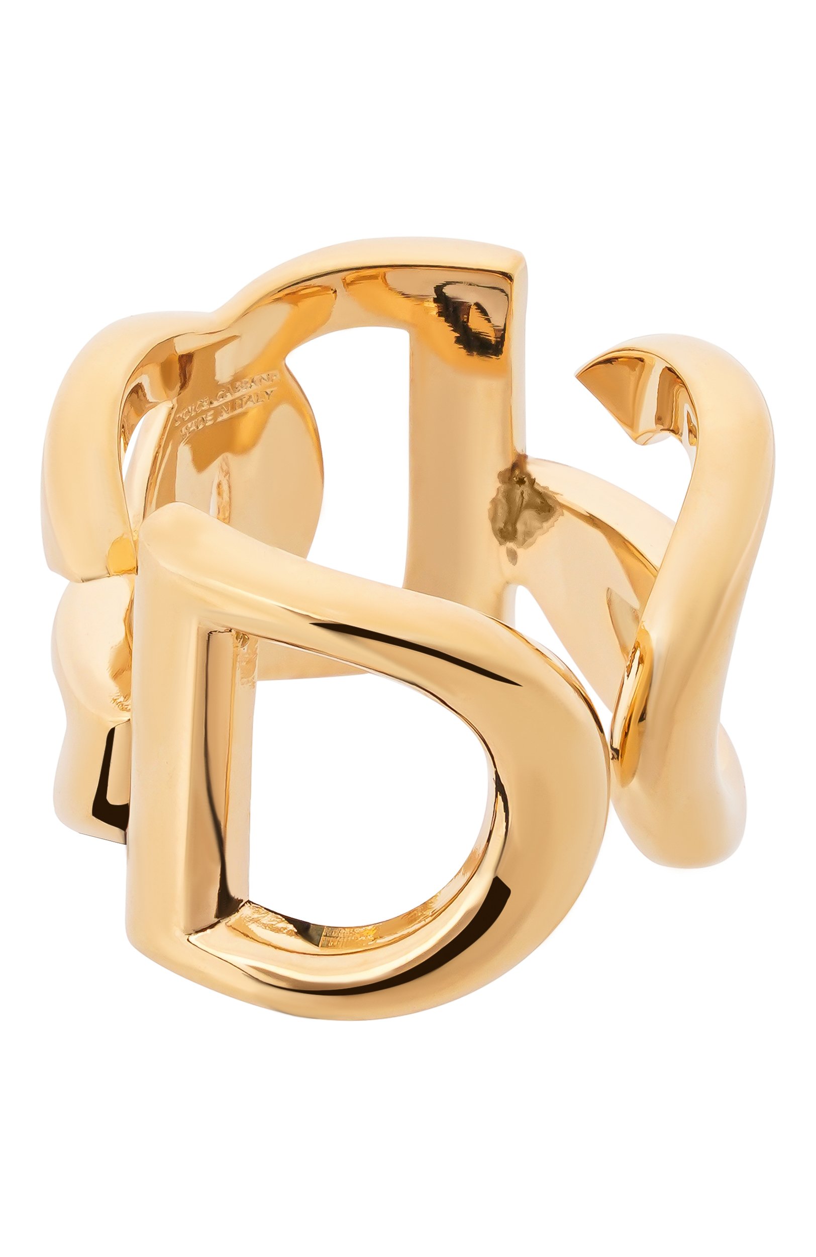 Кольцо DOLCE & GABBANA золотого цвета по цене 56500 руб., арт. WRP6L1/W1111/G0LD, фото 3 Кольцо DOLCE & GABBANA, арт. WRP6L1/W1111/G0LD, фото 3