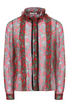 Шелковая блузка MIU MIU, арт. MK1402-1WBF-F0011, фото 1