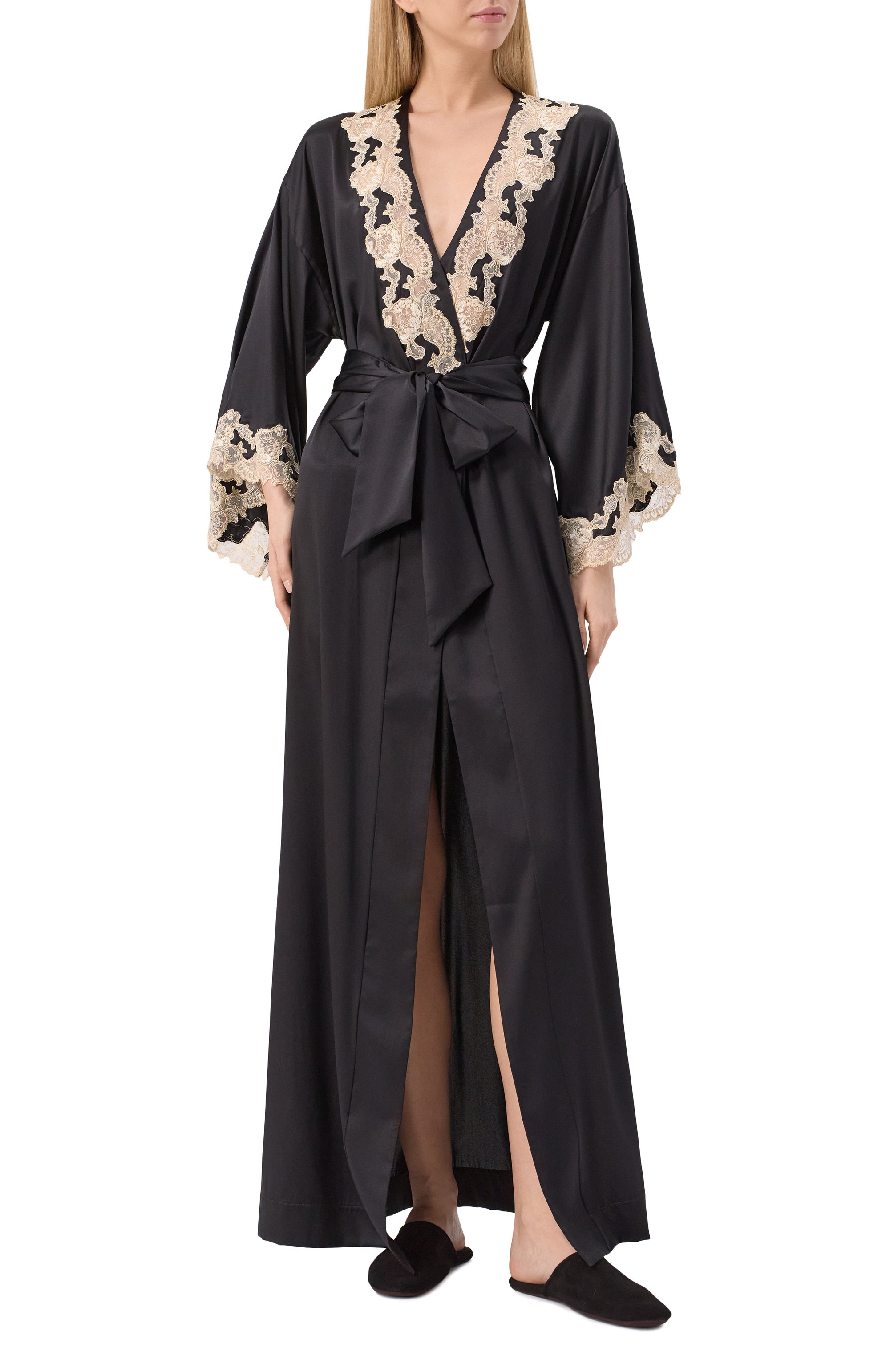 Шелковый халат C.ALLA, арт. 333, фото 2