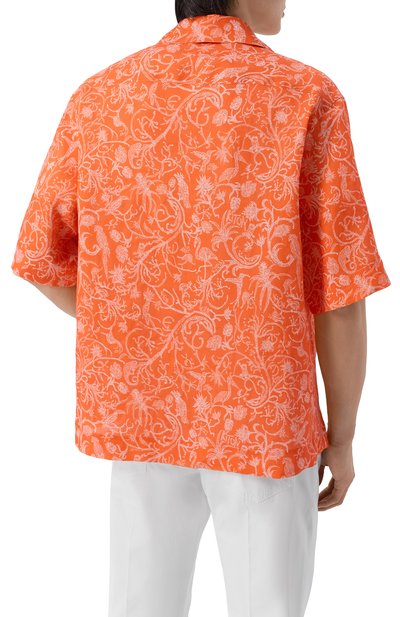 Льняная рубашка KITON, арт. UMC028H09717, фото 4