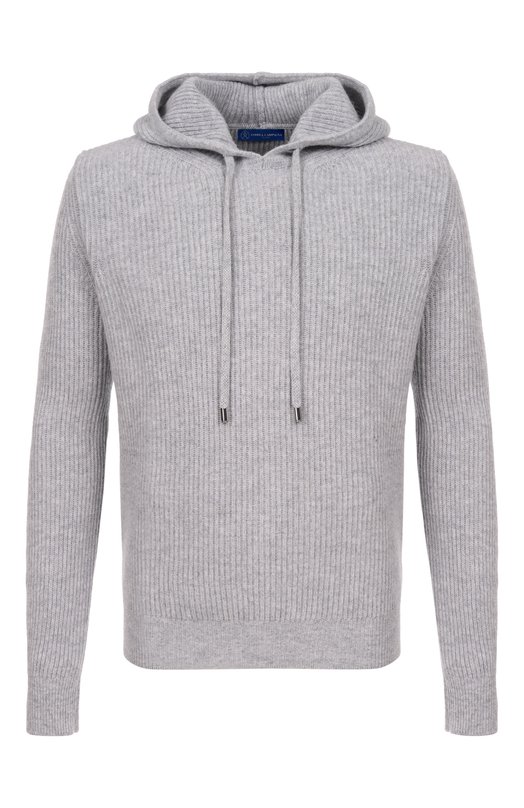 Шерстяное худи Andrea Campagna M5625-6143 Серый M5625-6143