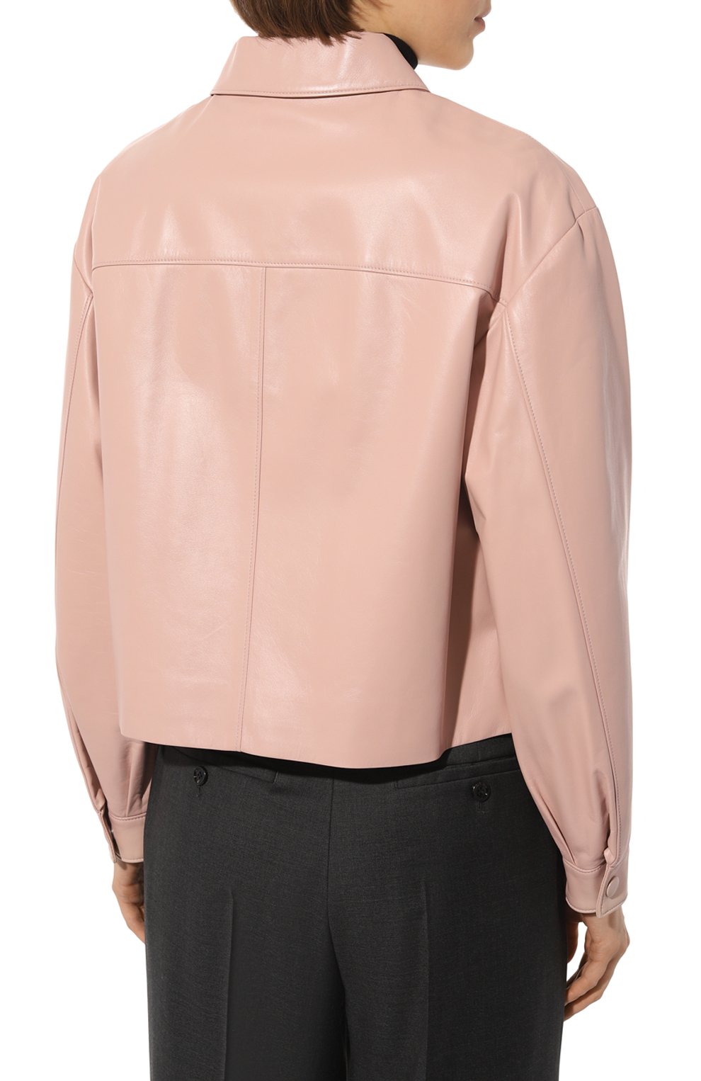 Кожаная куртка PRADA, арт. 58A094-08P-F0LOZ, фото 4