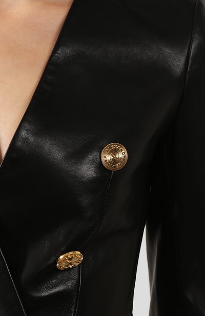 Кожаный жакет ALEXANDRE VAUTHIER, арт. 193LJA1050 0404, фото 5