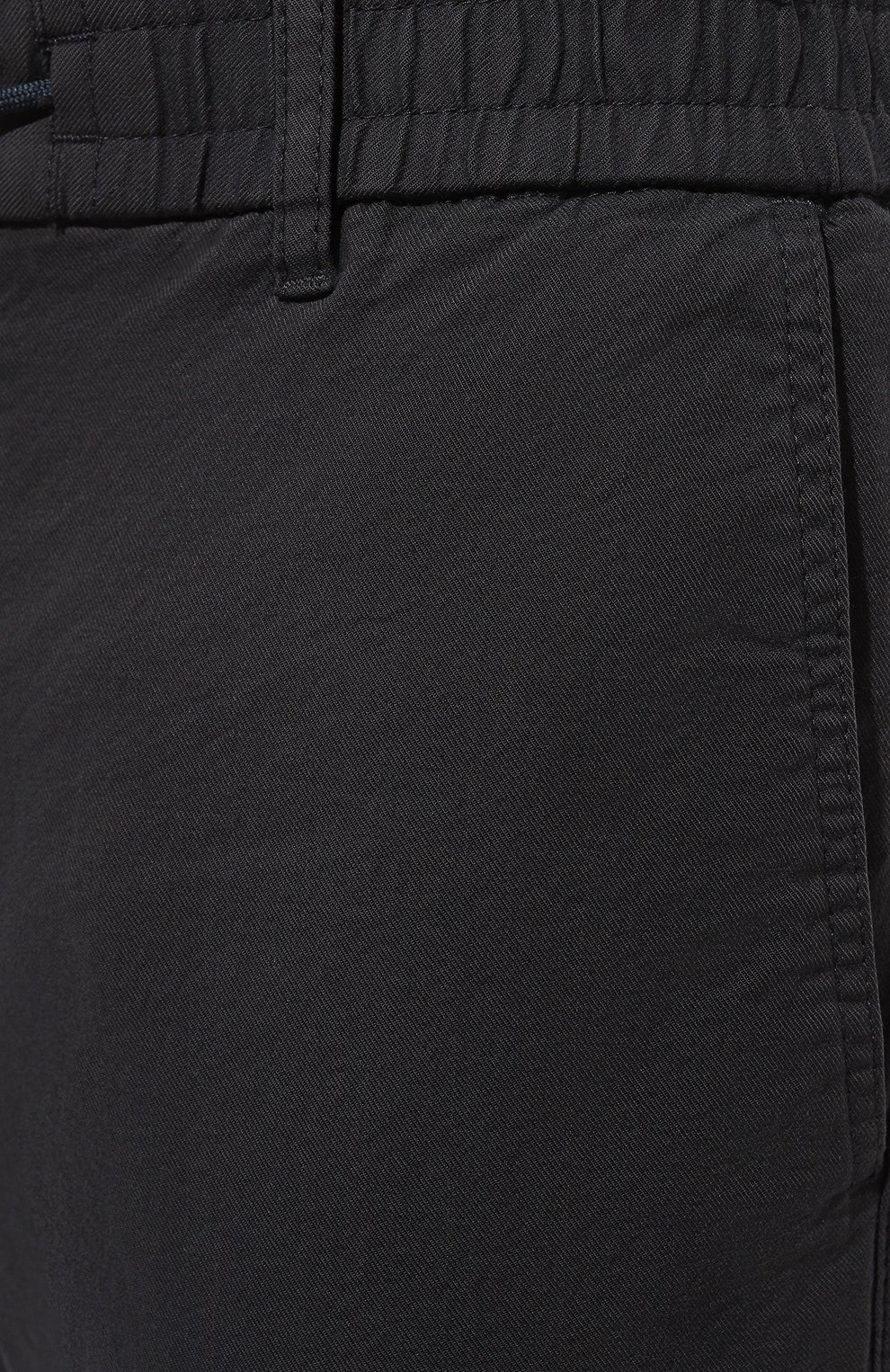 Хлопковые брюки BOSS ORANGE темно-синего цвета по цене 18850 руб., арт. 50523146, фото 5 Хлопковые брюки BOSS ORANGE, арт. 50523146, фото 5