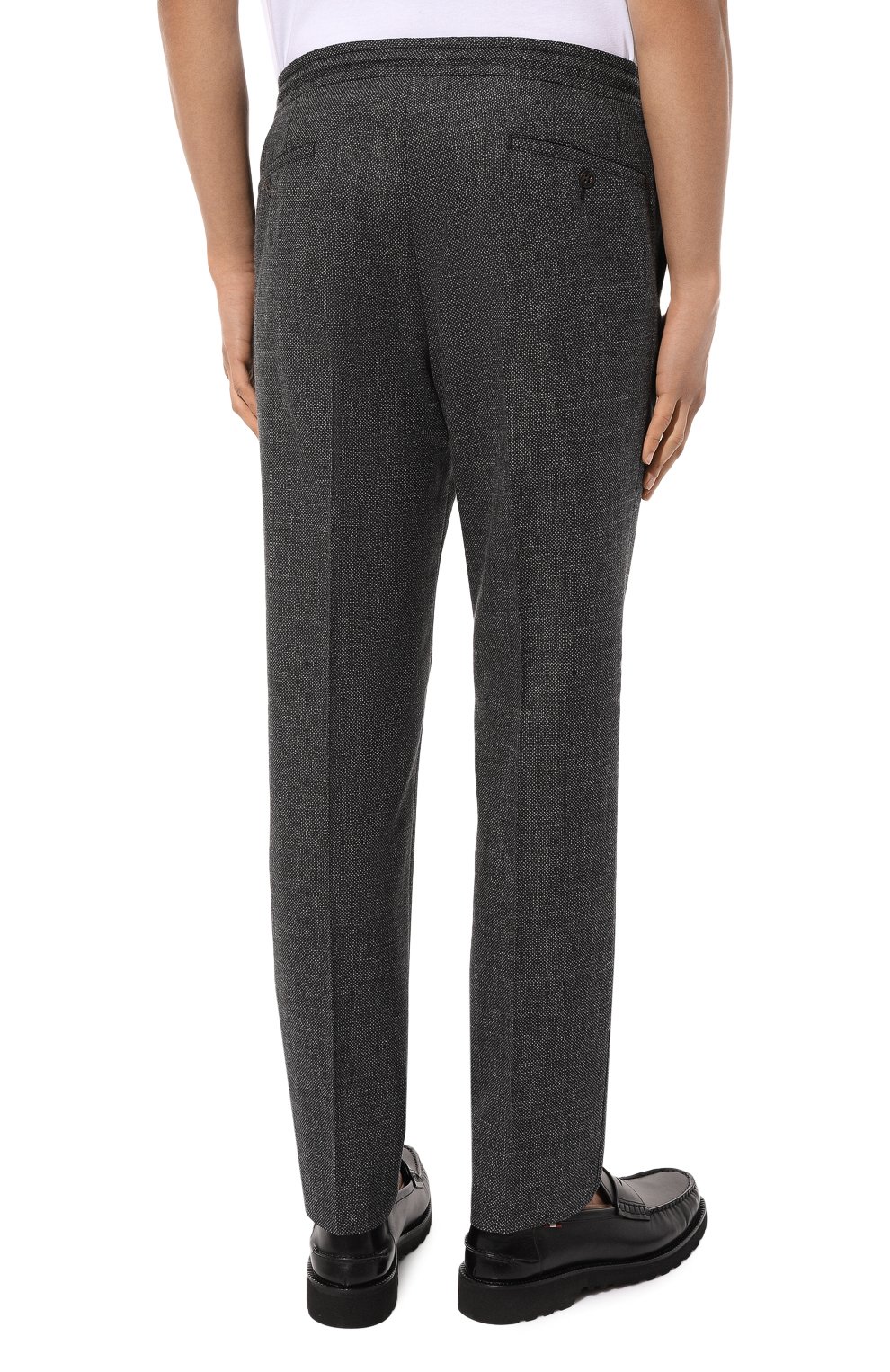 Брюки из хлопка и шерсти CORNELIANI, арт. 924L25-3817340, фото 4