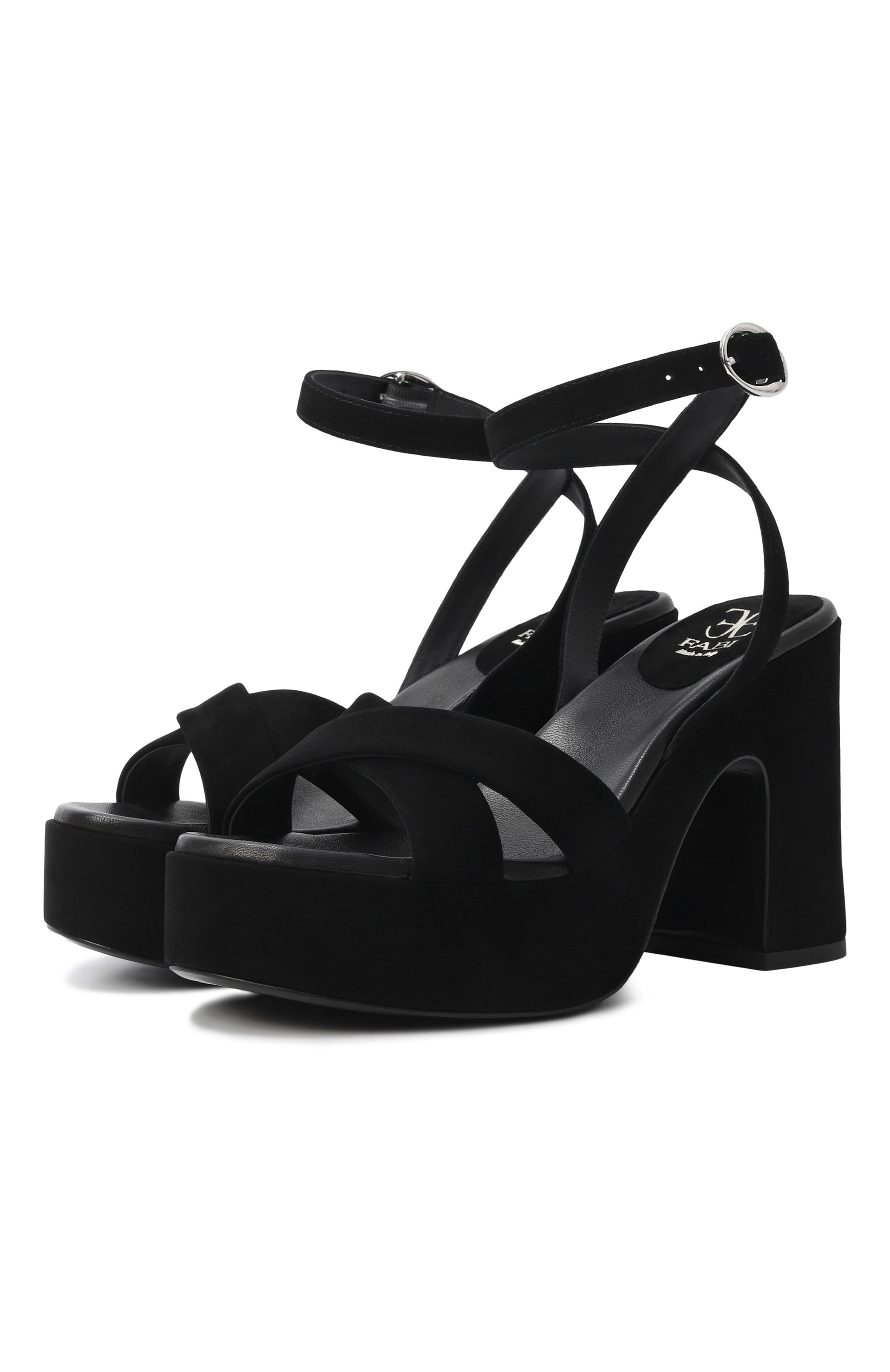 Замшевые босоножки FABI, арт. FD9271/CAM0SCI0NE, фото 1