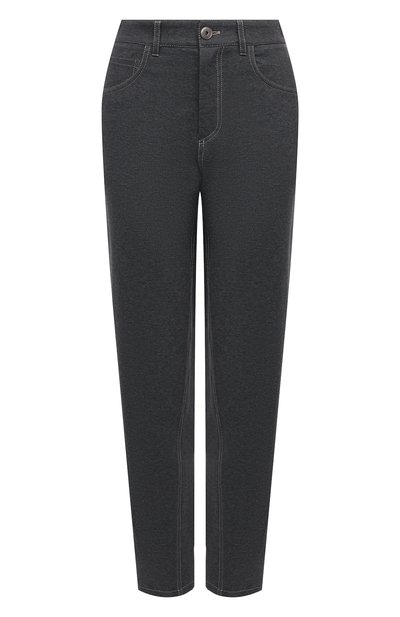 Женские хлопковые брюки BRUNELLO CUCINELLI, арт. MPR24P7753