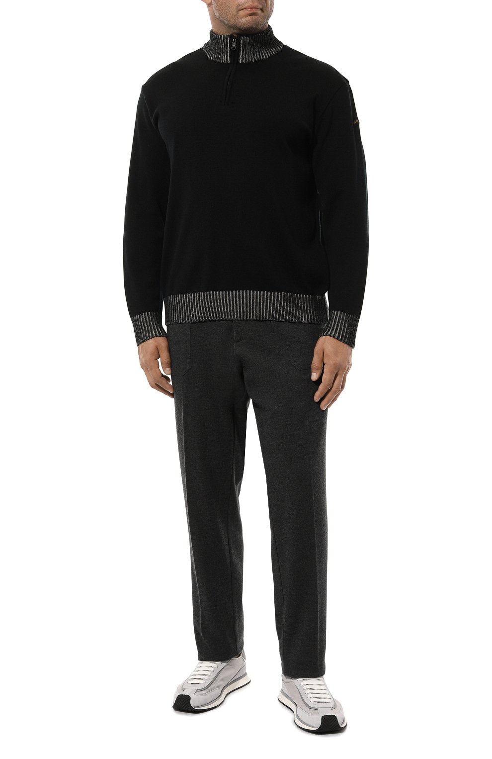 Брюки из шерсти и кашемира MARCO PESCAROLO, арт. BAIAM/50Y11, фото 2