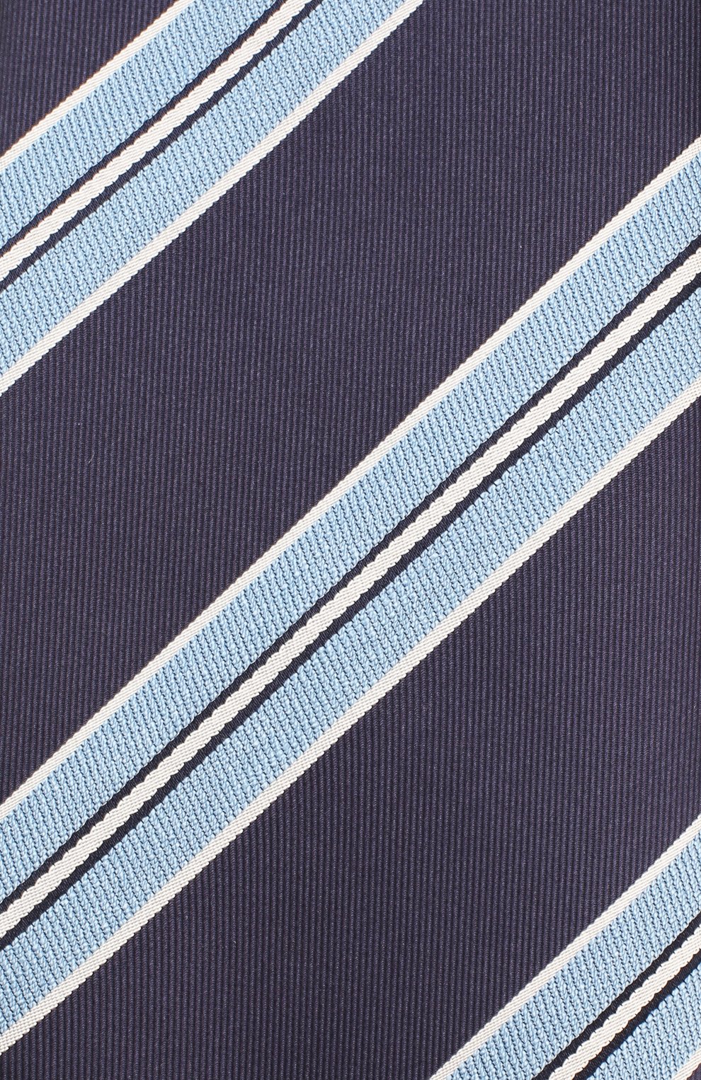 Шелковый галстук BRIONI темно-синего цвета по цене 24400 руб., арт. 062I00/08428, фото 3 Шелковый галстук BRIONI, арт. 062I00/08428, фото 3