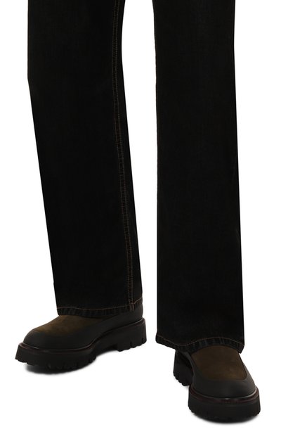 Замшевые челси KITON, арт. USSA195N0112504, фото 3