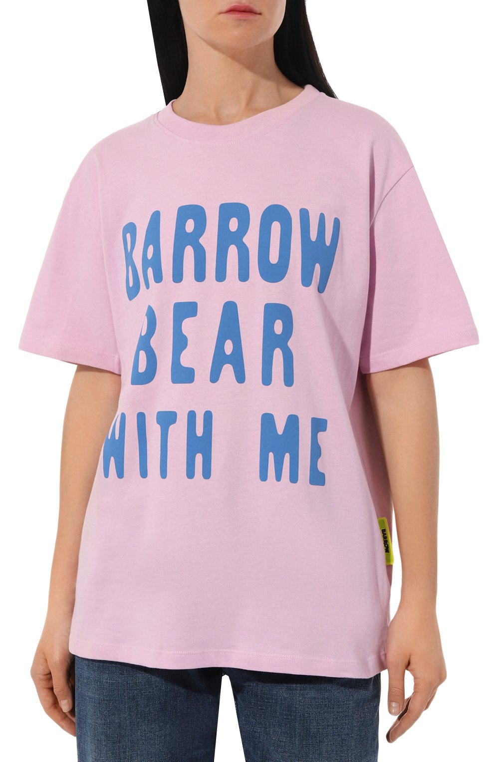 Хлопковая футболка BARROW, арт. F3BWW0TH130, фото 3