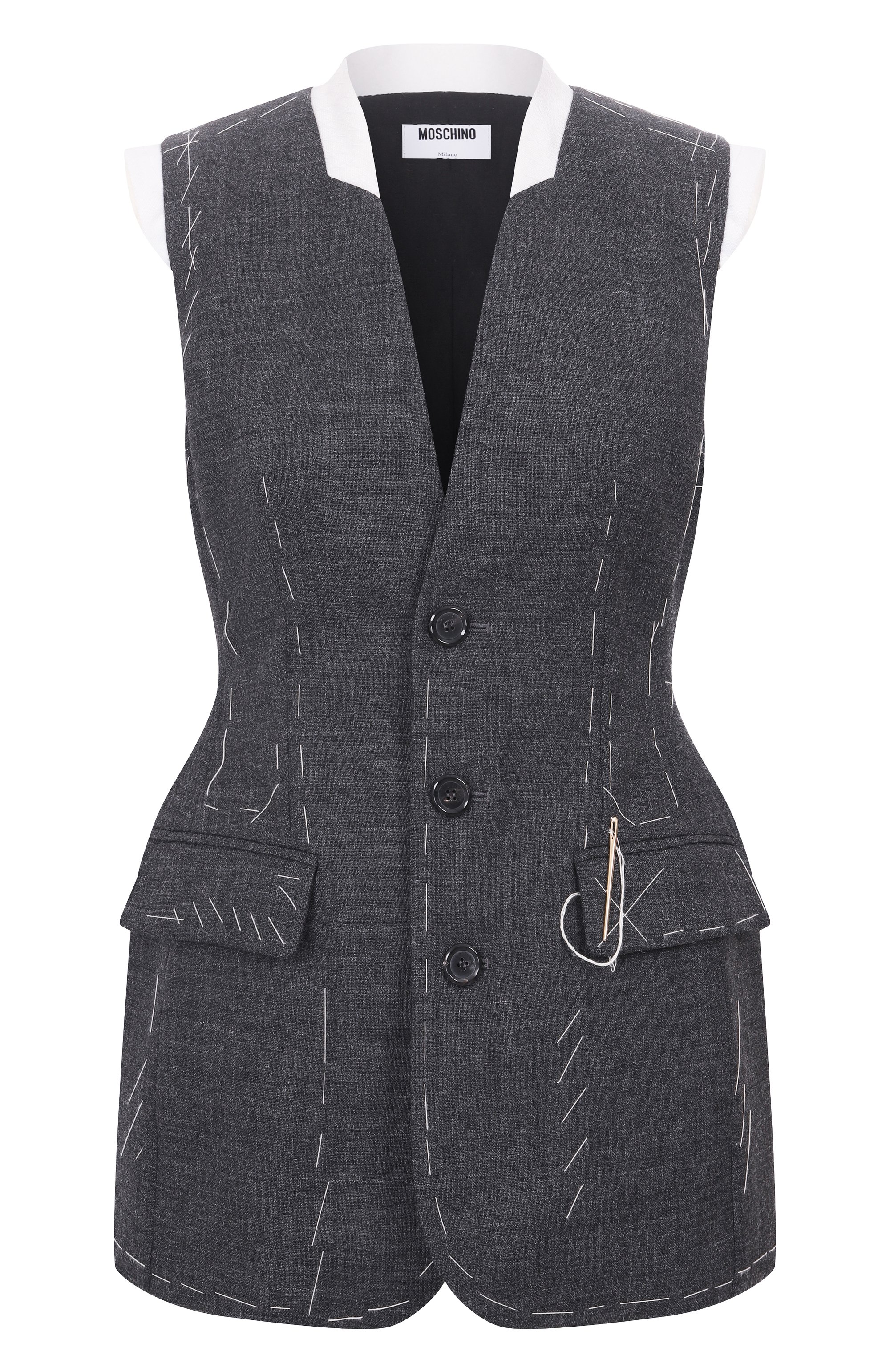 Шерстяной жилет MOSCHINO, арт. A1001/5417, фото 1