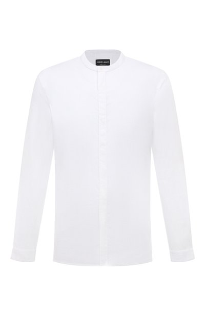 Мужская льняная рубашка GIORGIO ARMANI, арт. 4SGCC0A5/T04TB