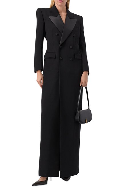 Женское шерстяное платье SAINT LAURENT, арт. 833187/Y7E63