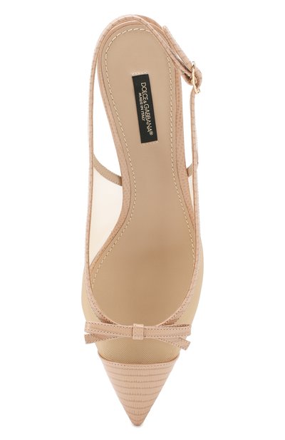 Комбинированные туфли lori DOLCE & GABBANA, арт. CG0369/AX047, фото 5