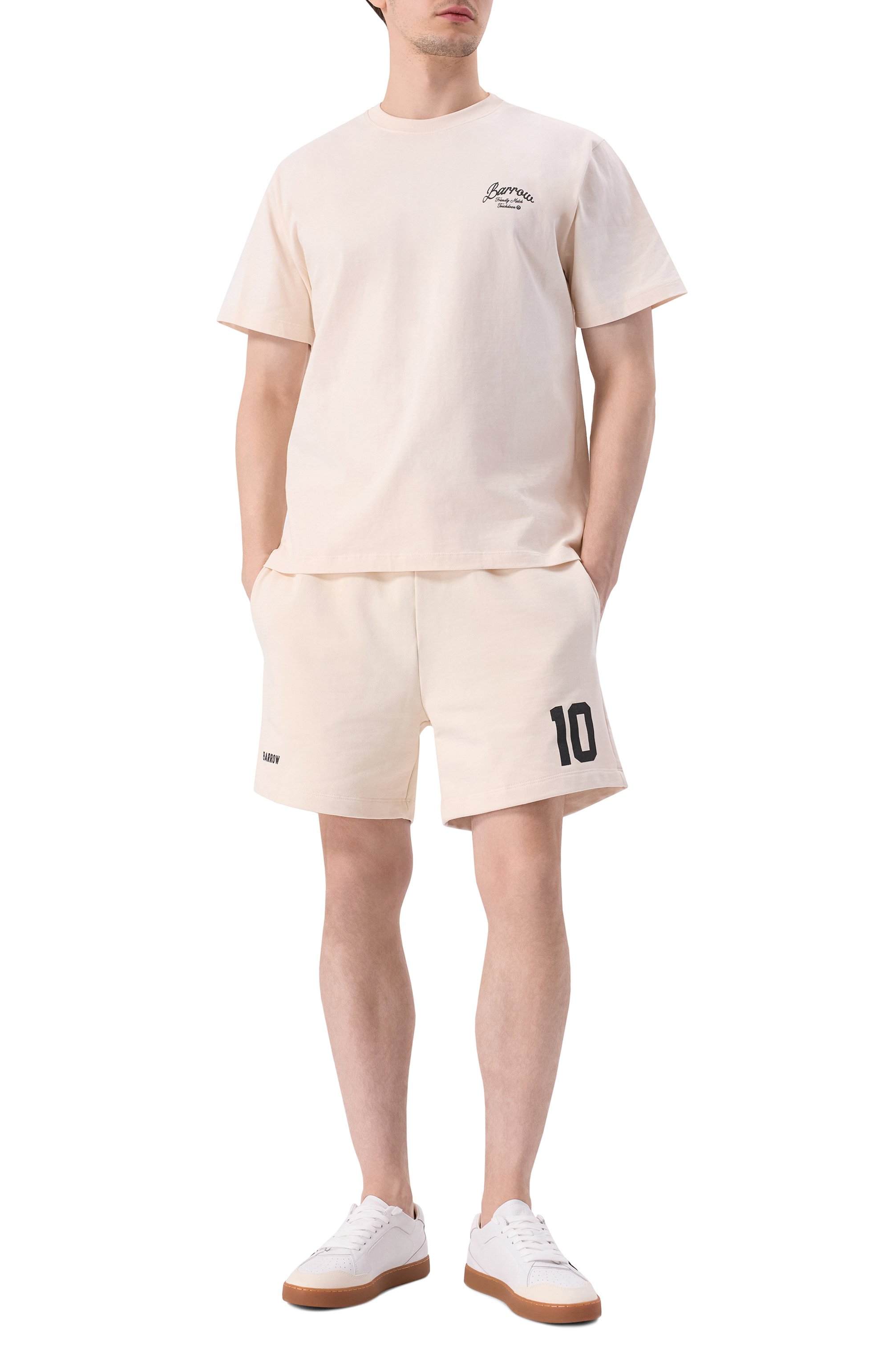 Хлопковые шорты BARROW, арт. S5BWMABE023, фото 2