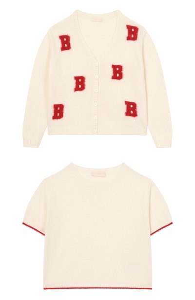Комплект из кардигана и топа BLUMARINE, арт. BFMA035C/FL166