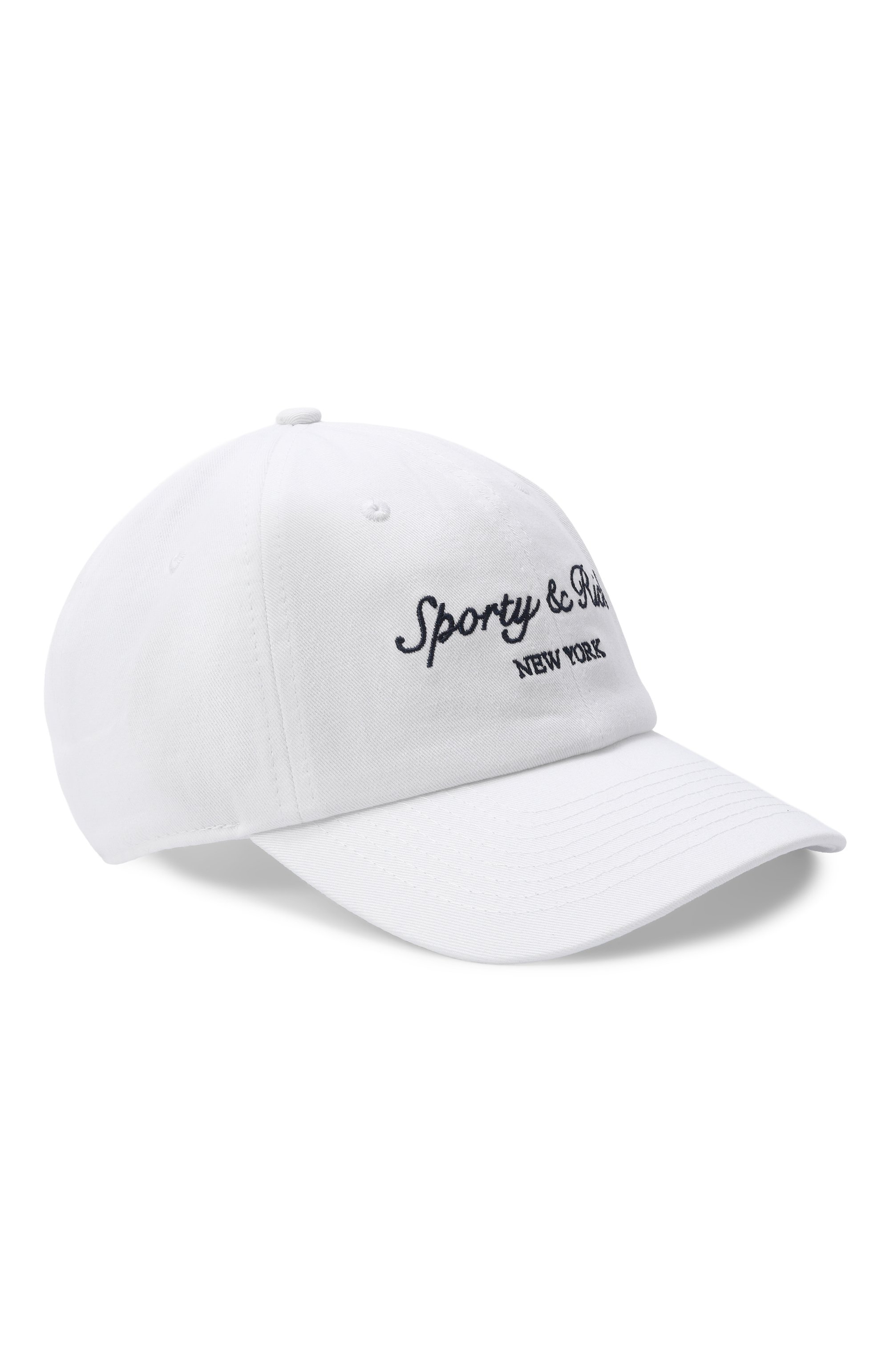 Хло пковая бейсболка SPORTY AND RICH, арт. AC04075328WH01, фото 1
